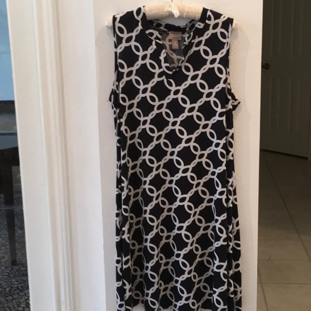 Cute Geometric Print Dress